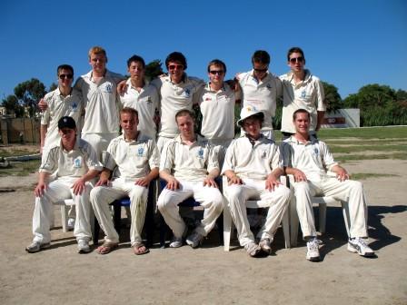 Portsmouth University Cricket Malta Team Photo