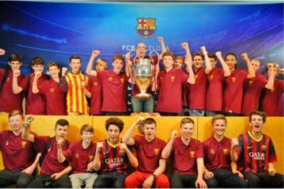 Park House School football tour to Spain