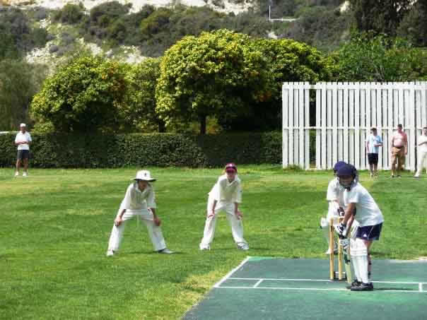 Heaton Mersey Cricket Action in Cyprus