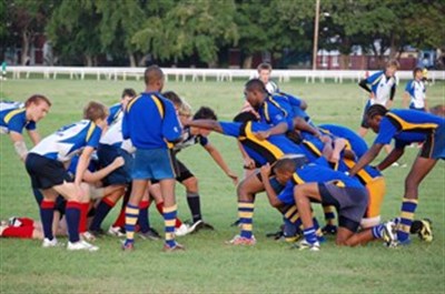 Ryde School Rugby game Barbados