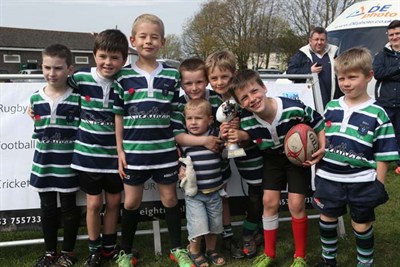 Winners Of The U8 Competition At The Bognor Mini Rugby Festival 2014 - Reading Abbey RFC