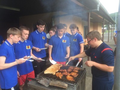 Mickleover Sports FC U16 Football Tour BBQ