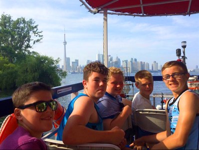 Ysgol Y Strade School Rugby Tour To Canada Boat Excursion