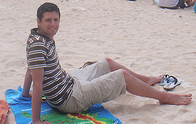 David in Barbados in 2013