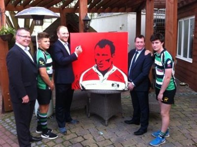 Matt Kvesic And Andy Decon At The Burleigh Travel Chairty Event