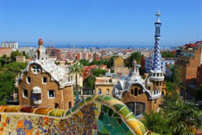 Parc Guell In Barcelona