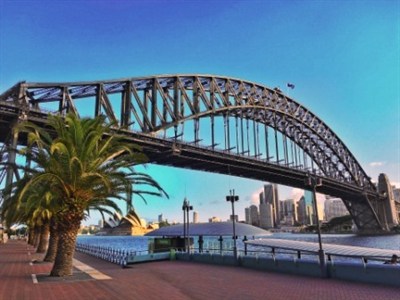 Sydney Harbour Bridge And Opera House