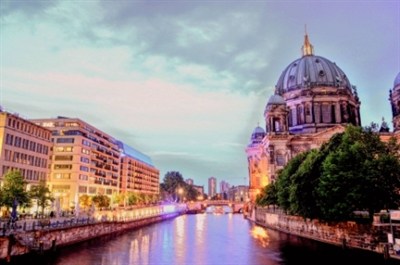 Berlin Cathedral At Sunset