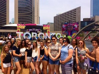 Ysgol Y Strade School Girls Netball Tour In Toronto