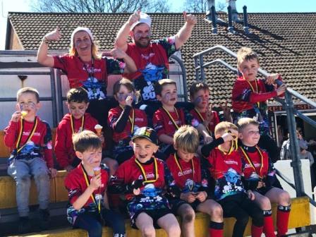 Aylesford Bulls RFC Minis At The Bournemouth Festival 2017