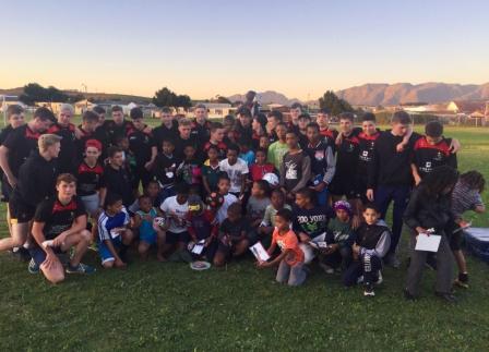 Rugby Coaching Session In South Africa