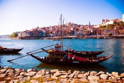 The River Douro In Portugal