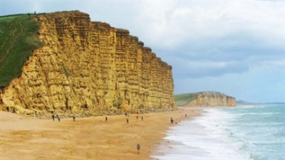 West Bay Beach Dorset