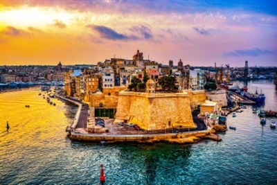 Malta At Sunset