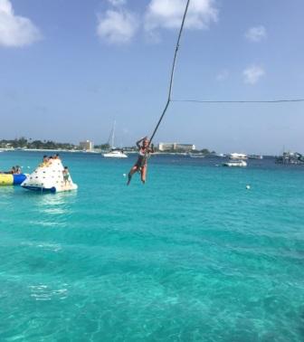 Rope Swing At Boat Yard