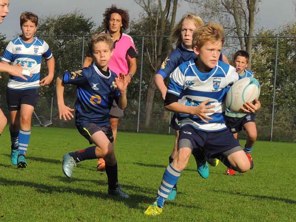 The Hilversum Junior Rugby Tournament In Holland