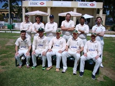 Nottingham University Cricket Tour To Malta Team Photo