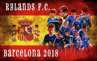 Rylands FC U13 Tour To Spain Promo
