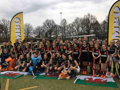 Gwent HC Girls U11 Hockey Tour To Holland Group Photo