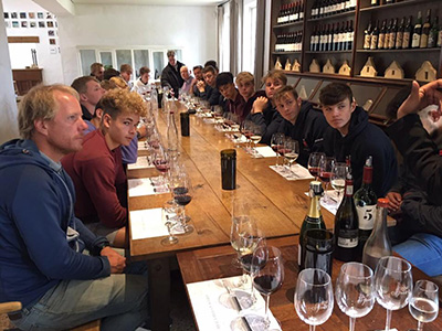 Wine Tasting Ryde School Rugby Tour To South Africa