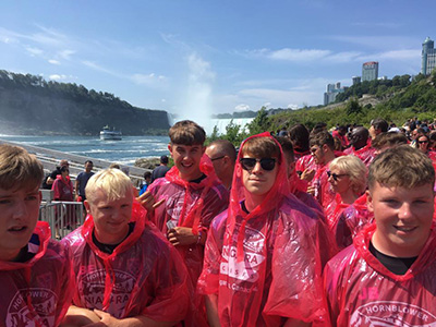 Ysgol Greenhill School Rugby Tour To Canada Niagra Falls