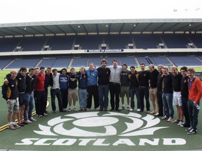 Murrayfeild Stadium Tour Van Mildert College RFC
