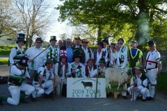 Minchinhampton RFC Rugby Tour to Antwerp 2004