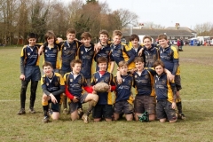 Midhurst RFC U14 at the Bognor Junior Rugby Festival 2013