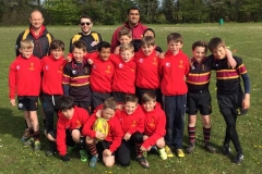 Drifters RFC U10 Rugby Tour to the Wimborne Mini Rugby Festival 2016