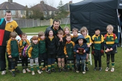 Shoreham RFC U7's at the Bognor Mini Rugby Festival 2013