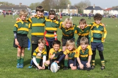 Shoreham RFC U8 at the Bognor Mini Rugby Festival 2014