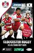 Gloucester RFC Heineken Cup